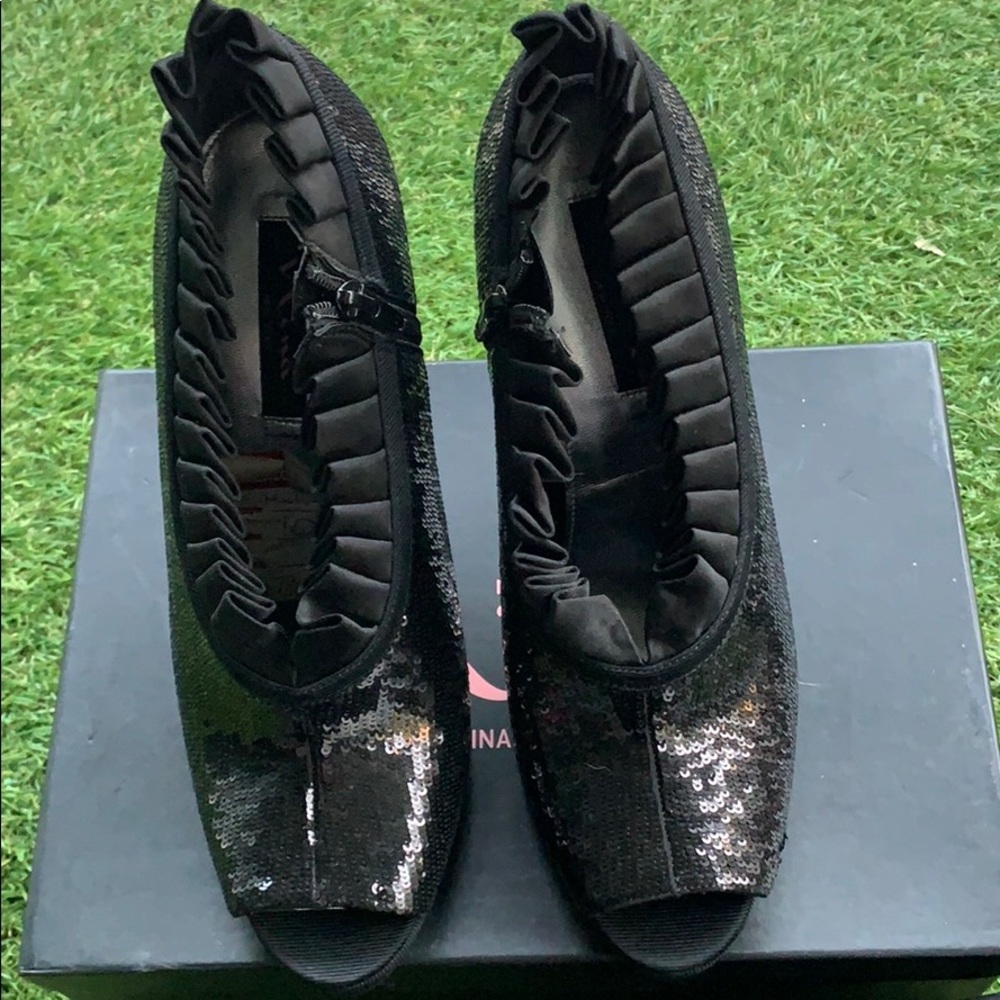 Nina sequin shoes